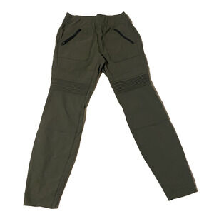 Duluth Trading Co Womens Nylon Activewear Pants Size 4 Green Hiking Joggers